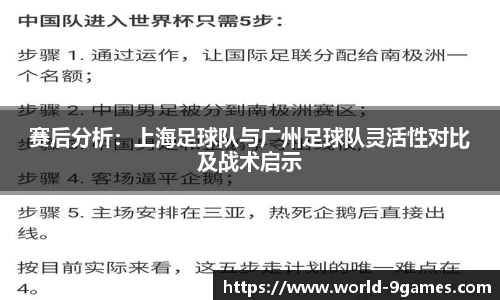 赛后分析：上海足球队与广州足球队灵活性对比及战术启示